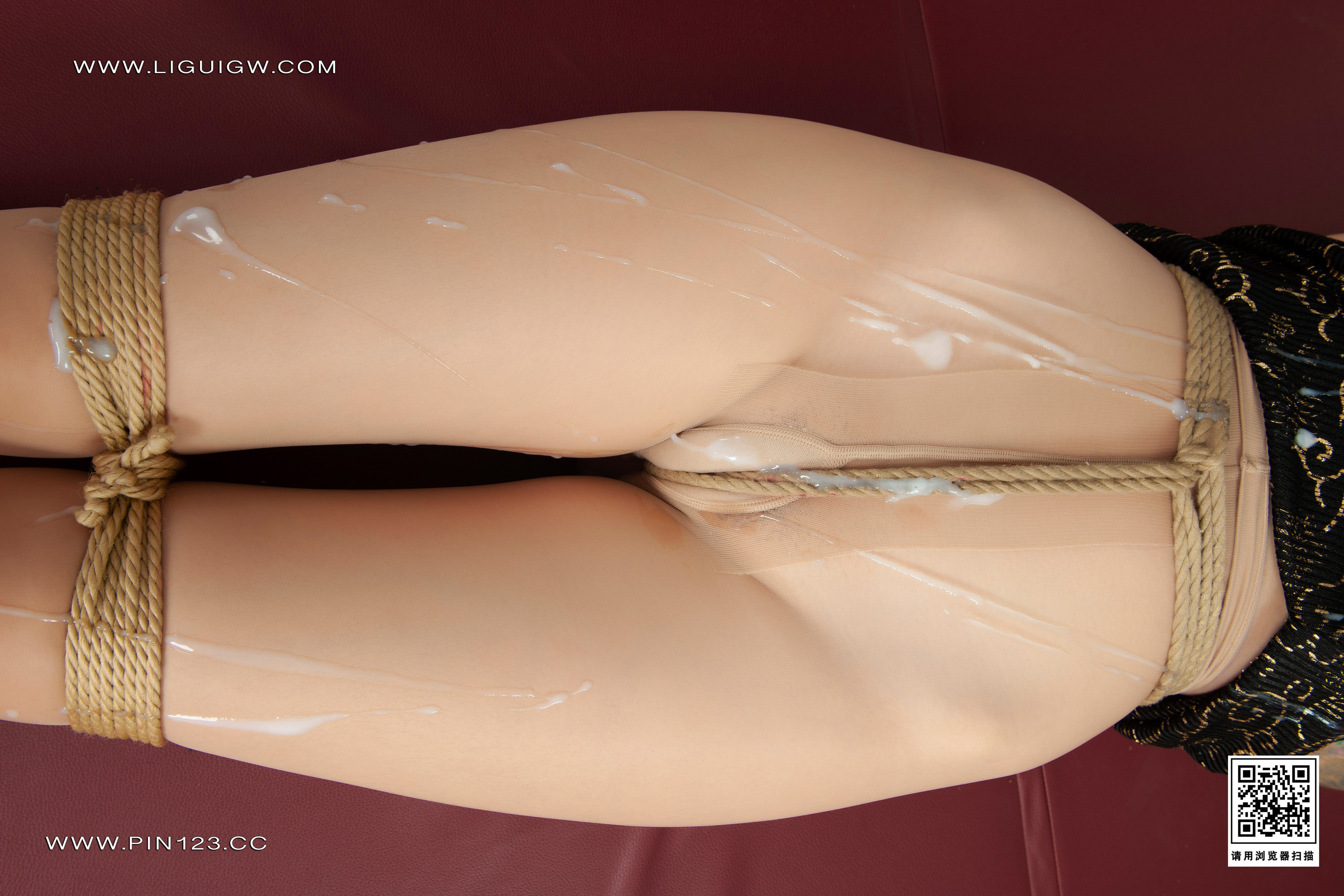 Ligui丽柜 2023.12.28 无内捆绑 Kiki